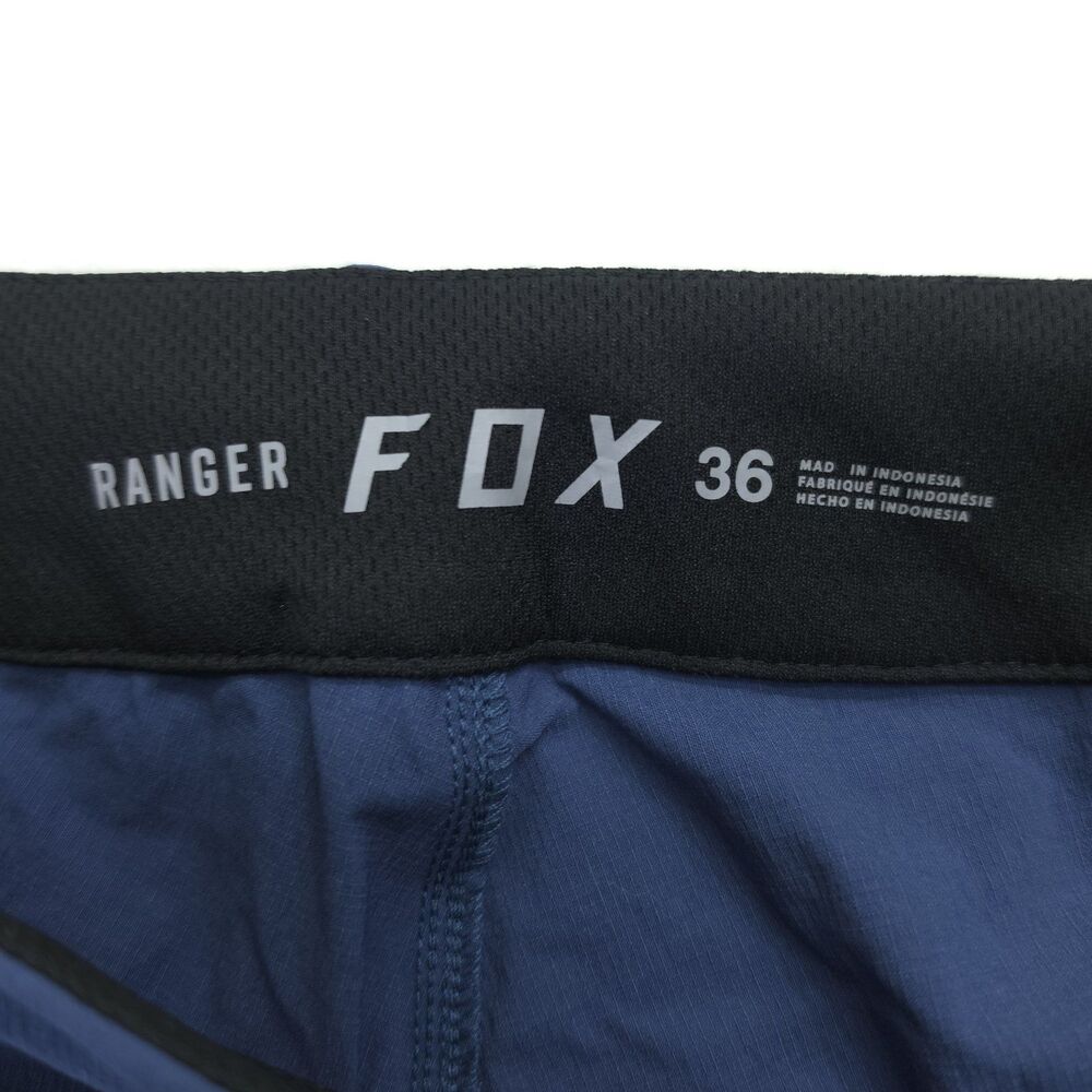 Fox Racing Men's Ranger Mountain Bike Pants Size 36 Blue MTB Cycling - Picture 3 of 9